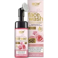 Skygo Wow Skin Science Himalaya Gülü Yüz Yıkama Köpüğü Doğal Içerik Gül Suyu, Aloe Vera Özü, E Vitamini ve 150ML