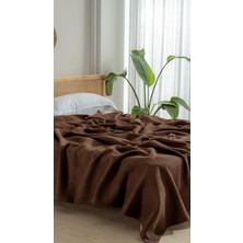 Kare Desenli Waffle Pike Yatak Örtüsü - %100 Pamuk, Modern Geometrik Dokuma, Nefes Alan Yumuşak Dokulu Pike (Tek ve Çift Kişilik)