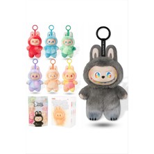 Renklime Labubu Peluş Çanta Anahtarlık