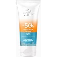 Skygo Vully Leke Karşıtı Cilt Tonu Eşitleyici Renkli Kapatıcı Etkili Yüksek Koruyucu Spf+50 Güneş Kremi 50 ml