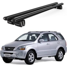 Today Auto Pençe Kia Sorento (2002-2009) Uyumlu Siyah Ara Atkı Port Bagaj Tavan Barı