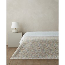 English Home Alba Bloom Tek Kişilik Çok Amaçlı Örtü 160X220 cm Mavi