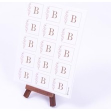 Skygo Düğün, Nikah Alfabe Harf Seti, B Harfi, 3,5 cm 30 Adet