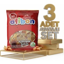 Afia Afibon Karamel Aromalı Yumuşak Şeker 3X80 gr