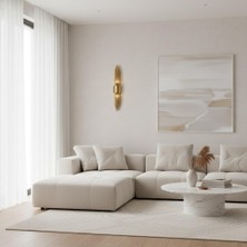 Elizim Home Lighting Elara Ledli Gold Pilli Aplik