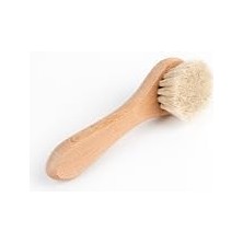 Skygo Unicuslife Doğal At Kılı Yüz Fırçası (Taşıma Kesesi ile Birlikte Gönderilir.)