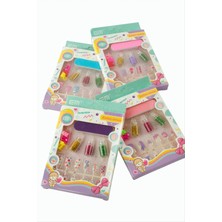 Renklime Set Çocuk Takma Tırnak