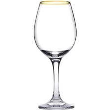 Skygo Touch Golden Touch Şarap Kadehı 295 cc D 6'lı Hediyelik Kutu