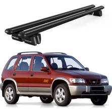 Today Auto Pençe Kia Sportage (1993-2003) Uyumlu Siyah Ara Atkı Port Bagaj Tavan Barı