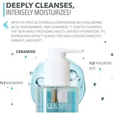 Skygo Lee Shia Hyadra Breeze - Yüz Temizleme Jeli - Kuru ve Hassas Ciltler Için 200 ml