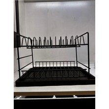 Feyza Design Şık Siyah Tabak ve Bardaklık Seti, Pratik ve Kullanışlı Tasarım