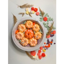 Lilac Mum El Yapımı  Balkabağı Mum