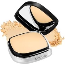 Skygo Mıssha Islak ve Kuru Kullanıma Uygun Mineral Pudra Signature Dramatic Twoway Pact No.21 Vanilla Spf 25/pa++