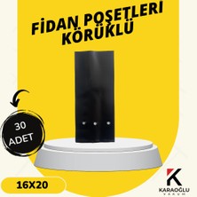 Karaoğlu Vakum Ambalaj Fidan Poşeti 16 cm x 20 Cm,fidan Poşeti, Fide Fidan Poşeti, Fidan Tüpü Adet Seçiniz