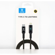 Skygo 30W Usb‑c → Lightning Dijital Göstergeli Şarj & Data Kablosu, 1m
