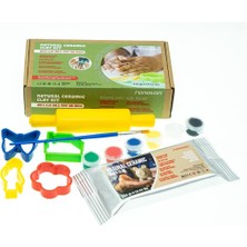 Skygo Renovon Doğal Beyaz Kil Seti,fırınlamaya Gerektirmez. Oluştur,kurut,.güzel Sanatlar,figür, Heykel,modelleme,oyun ve Montessori Sınıfları Için,tosik Değil