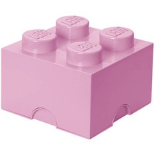 40031738 LEGO Saklama Yapım Parçası 4 - Açık Mor