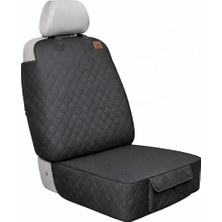Haegs Evcil Hayvan Oto Ön Koltuk Kılıfı - Araç Köpek Koltuk Koruma Örtüsü, Oto Koruyucu Kılıf, Siyah