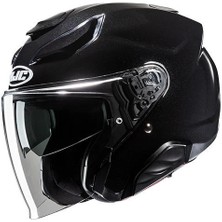 Hjc F31 Yarım Motosiklet Kaskı Parlak Siyah