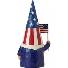 Skygo Jim Shore Heartwood Creek Dünyanın Etrafında Cüceler Amerikan Heykelcik, 13 Cm, Çok Renkli