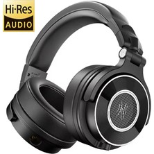 Qasul Oneodio Monitor 60 Kablolu Hifi Kulaklık Profesyonel Stüdyo Dj Kulaklığı Stereo Kulaküstü Kulaklık Yüksek Çözünürlüklü Ses Mikrofonlu