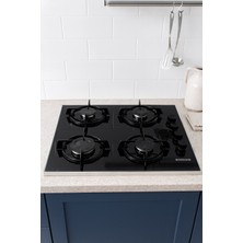 Minisan Maksimus Mxsc 6401 Siyah Cam Ocak