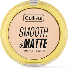 Skygo Callista Smooth Matte Compact Powder 51 Soft Sand Mat Görünümlü Pudra