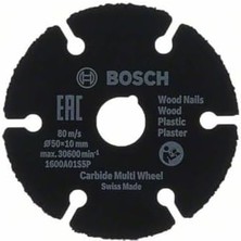 Skygo Professional Kesme Diski Multi Wheel (Çoklu Malzeme Için, Ø 50 Mm, Aksesuar Easycut&grind)