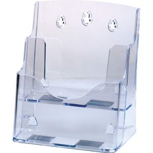 Skygo Brosur Stant Şeffaf (2 Katli-A5)