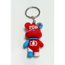 Renklime Ayıcık Silikon Anahtarlık