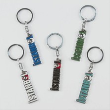 Renklime Istanbul Figürlü Metal Anahtarlık