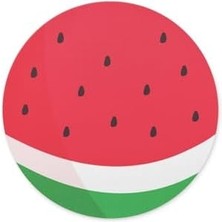 Skygo Karpuz Desenli Yuvarlak Mouse Pad - Mousepad - Mouse Pad - Fare Altlığı