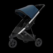 Thule Spring Majolica Blue On Aluminum Bebek Arabası