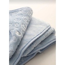 UmBaby Kalın Kabartmalı Peluş Bebek Battaniyesi 100X120 cm Golden Embos (Ürün Tam Kışlık ve KALINDIR)750GR.