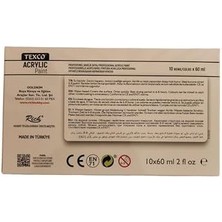 Skygo Rich Texco Akrilik Boya 60 ml 10 Renk