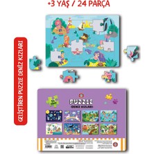 Çocuk Akademi Puzzle Deniz Kızları