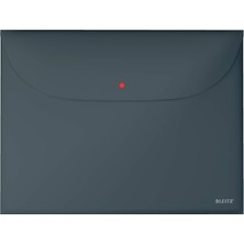 Skygo Cosy Çıtçıtlı, 2 Cepli Gizlilik Dosyası, A4, Gri