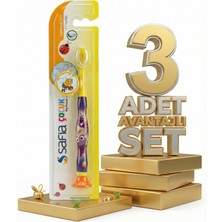 Safia Çocuk Yumuşak Soft Diş Fırçası X3