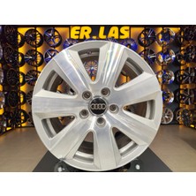 OEM JANT 4 Adet AUDİ ORIJINAL 7.5*16 5*112 ET45 57.1 SILVER JANT REVİZE EDİLMİŞ (Takım)