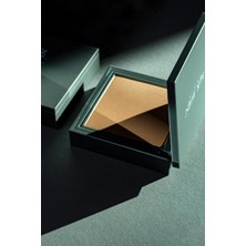 Skygo Kompakt Pudra - 12 Saate Kadar Kalıcılık - Soğuk Cilt Alt Tonu - Compact Powder 12 Cinnamon