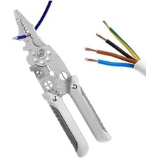 Skygo Çok Fonksiyonlu Tel Sıyırıcı Elektrikçiler Için Profesyonel Kablo Kesme Sıyırma Bükme Aleti