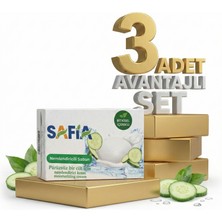 Safia Salatalık Nemlendirici Sabun 3X90 gr