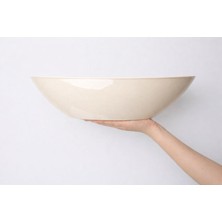 Kayık Aranjman Saksı 3.25LT Krem Rengi