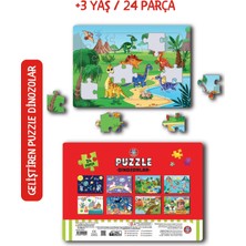 Çocuk Akademi Puzzle Dinozorlar