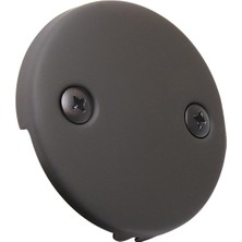 Skygo DTT105 Küvet Taşma Plakası, Yağ Ovuşturulmuş Bronz, Yağlı Bronz 3,19 x 3,19 x 2,31