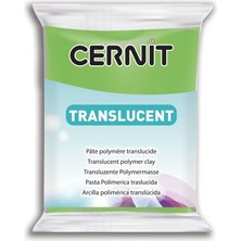Cernit Translucent (Transparan) Polimer Kil 56 Gr. 605 Lime Green