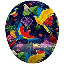 Skygo Papağan Desenli Bilek Destekli Mouse Pad