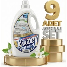 Ortem Beyaz Sabun Kokulu Yüzey Temizleyici 9x2,5 kg