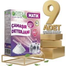 Safia Ortem Çamaşır Toz Deterjan 9x2 kg