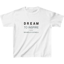 Glam Love Çocuk Baskılı T-Shirt - Beyaz